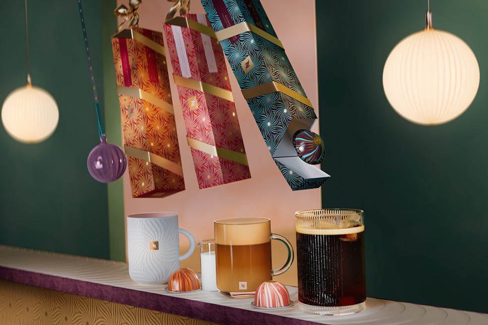 Nespresso presenta colección de temporada con cafés de edición limitada por Navidad