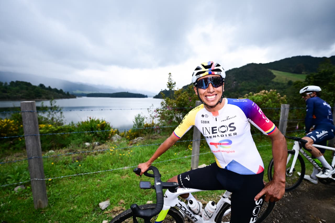 El recorrido del Gran Fondo El Origen x Egan contó con sitios en los que el pelotón podía parar para apreciar el paisaje.