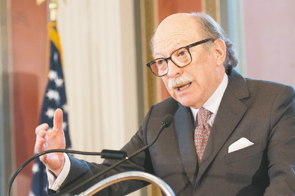 Camilo Reyes, diplomático de carrera, exvicecanciller, llegó a la Embajada en Washington en 2017. / Cortesía