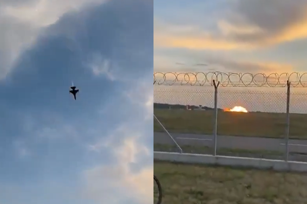 Accidente de F-16 en Polonia deja un piloto muerto durante ensayos del Radom Air Show