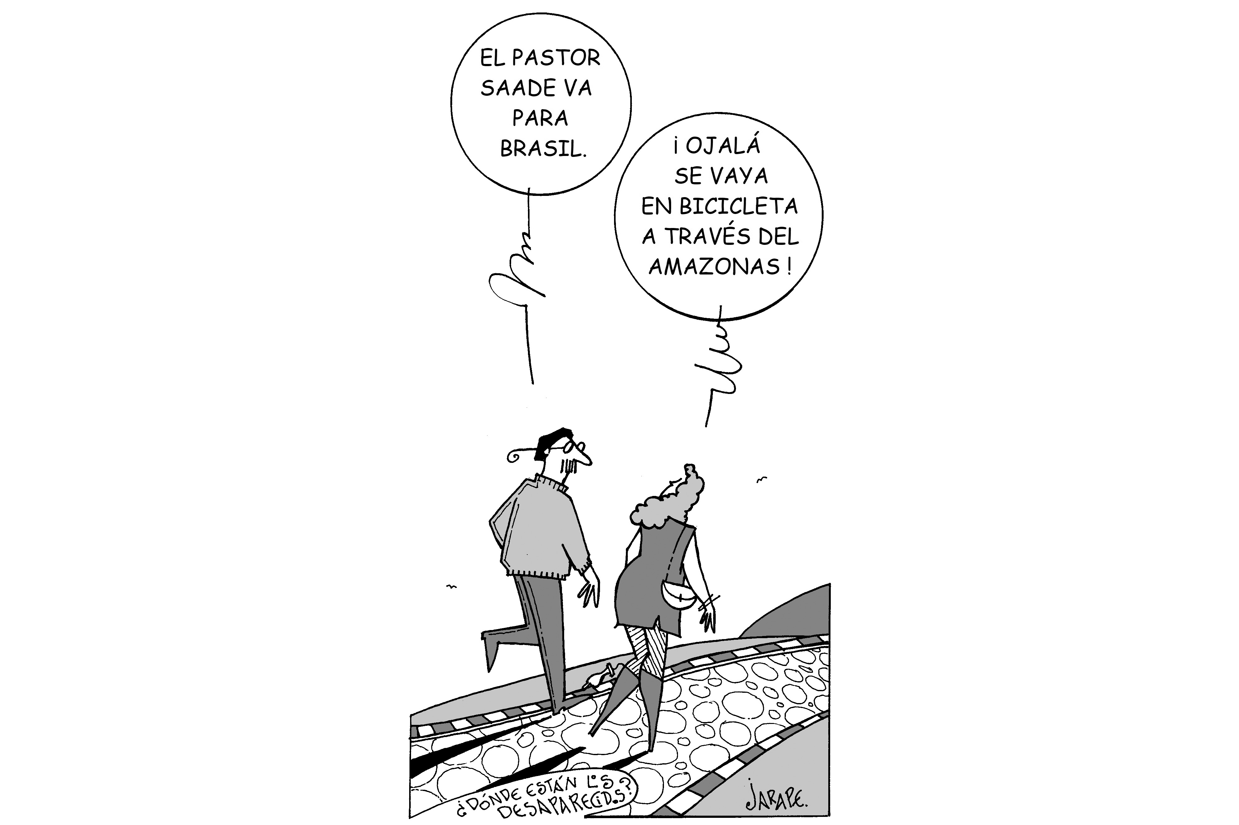 El pastor va para Brasil