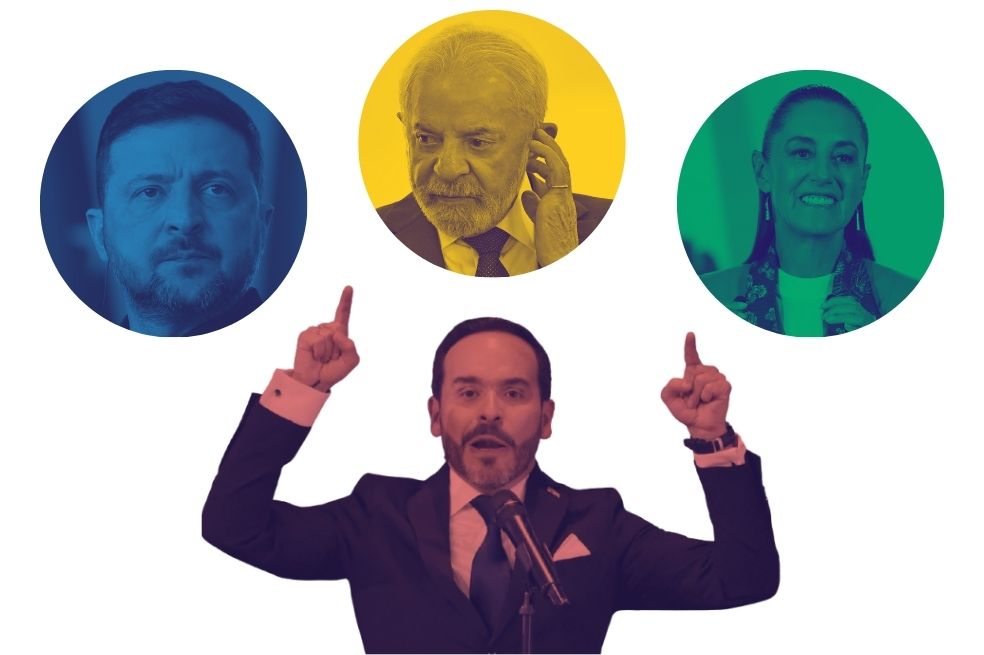 De la Espriella promete trabajar con Lula; Zelenski lo felicita y se espera a Sheinbaum
