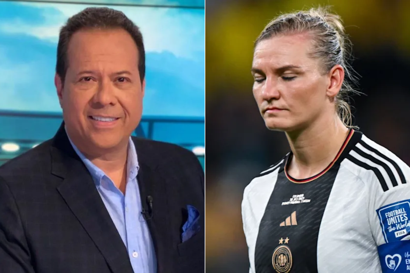 Critican a Javier Fernández por comentario machista en partido de Colombia