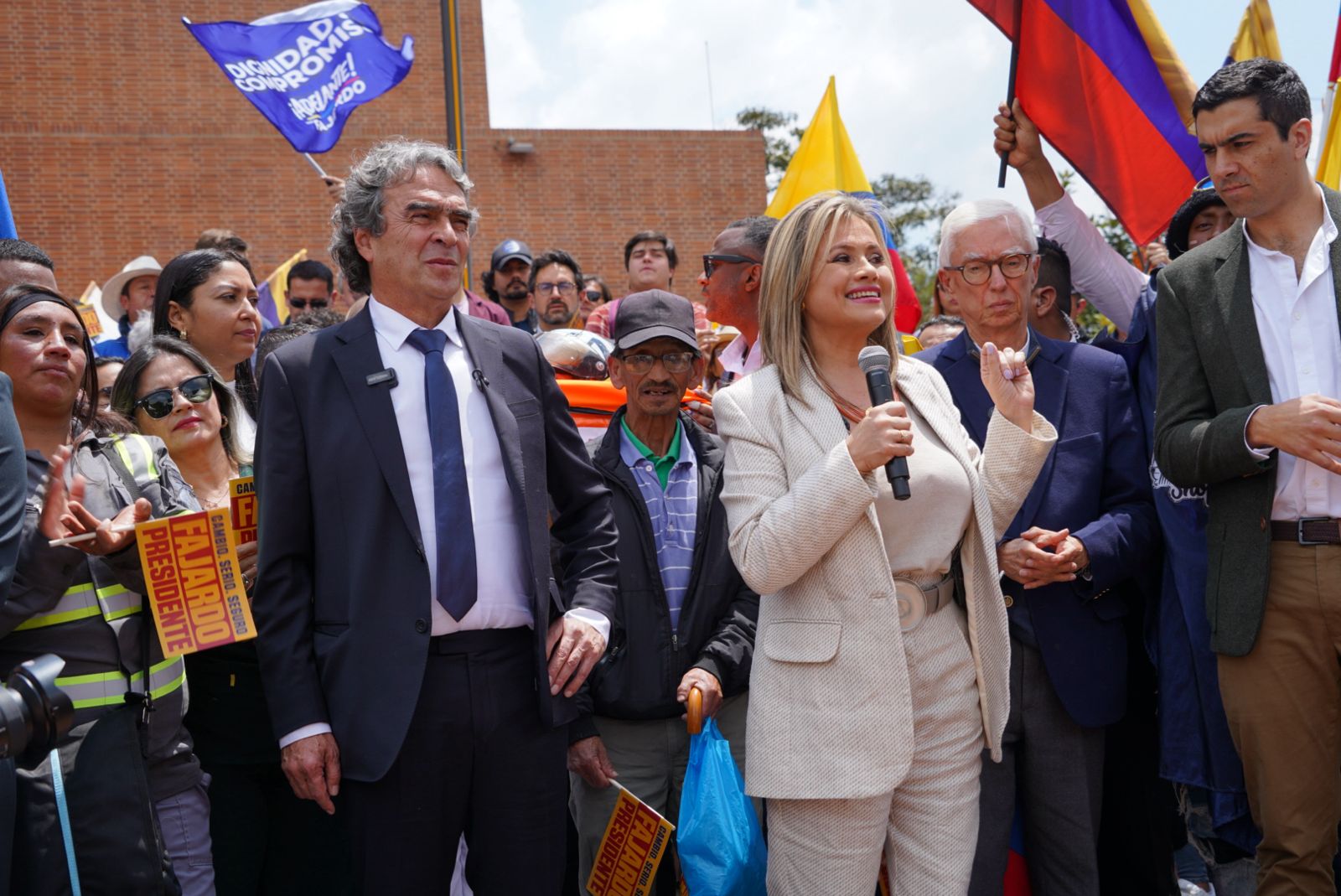Sergio Fajardo y Edna Bonilla