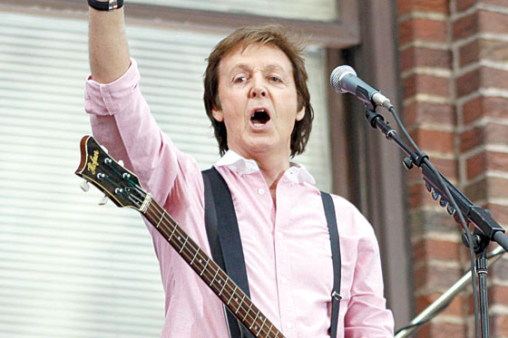 Paul McCartney todo lo que toca es oro
