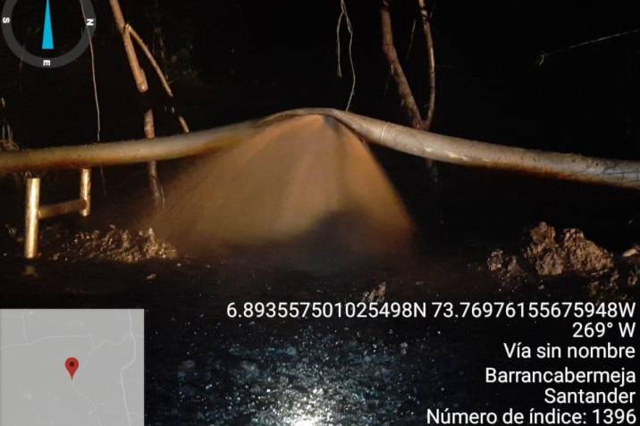 Atacaron infraestructura de Ecopetrol en Barrancabermeja