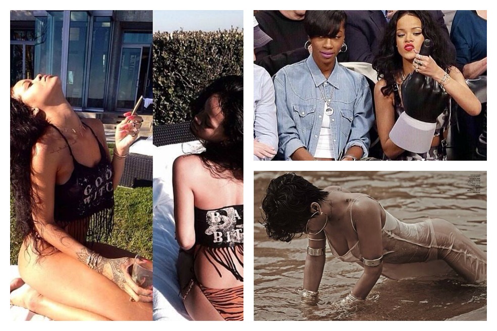 Por esas fotos cierran cuenta de Rihanna en Instagram