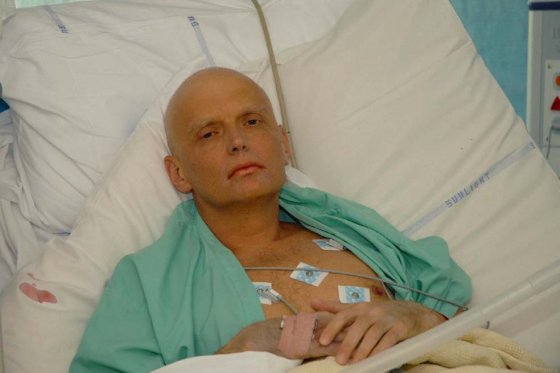 Aleksandr Valtérovich Litvinenko, poco antes de su muerte, el 23 de noviembre de 2006.