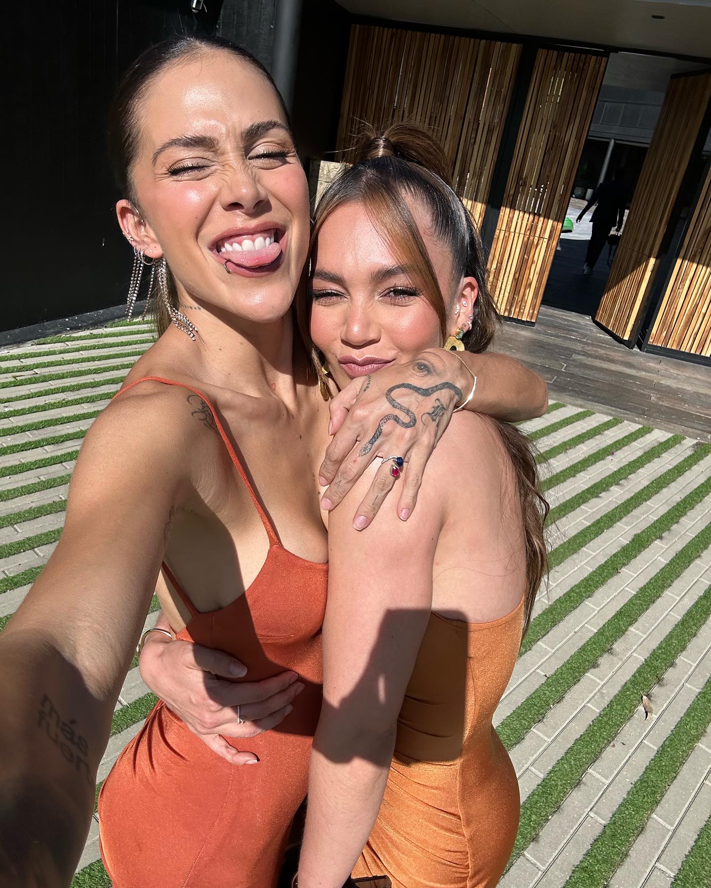 Lina Tejeiro y Greeicy Rendón se reencontraron en una boda ¿Quién se casó?