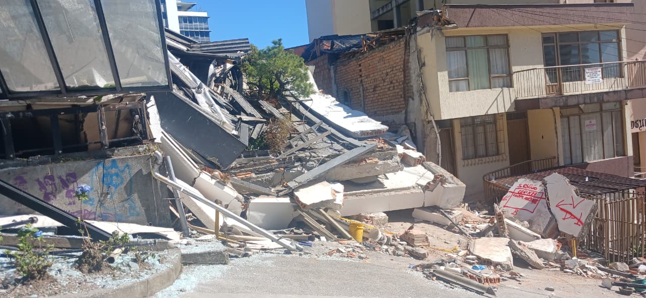 En imágenes: así se ven algunos barrios de Manizales tras terremoto en Colombia