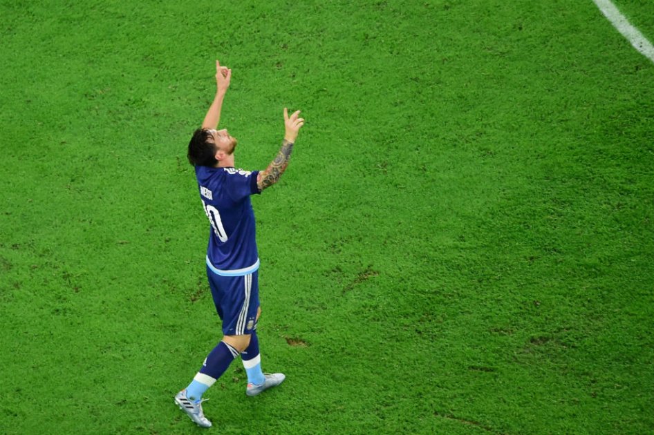 Messi y un tiro libre para entrar a la historia de la Selección Argentina
