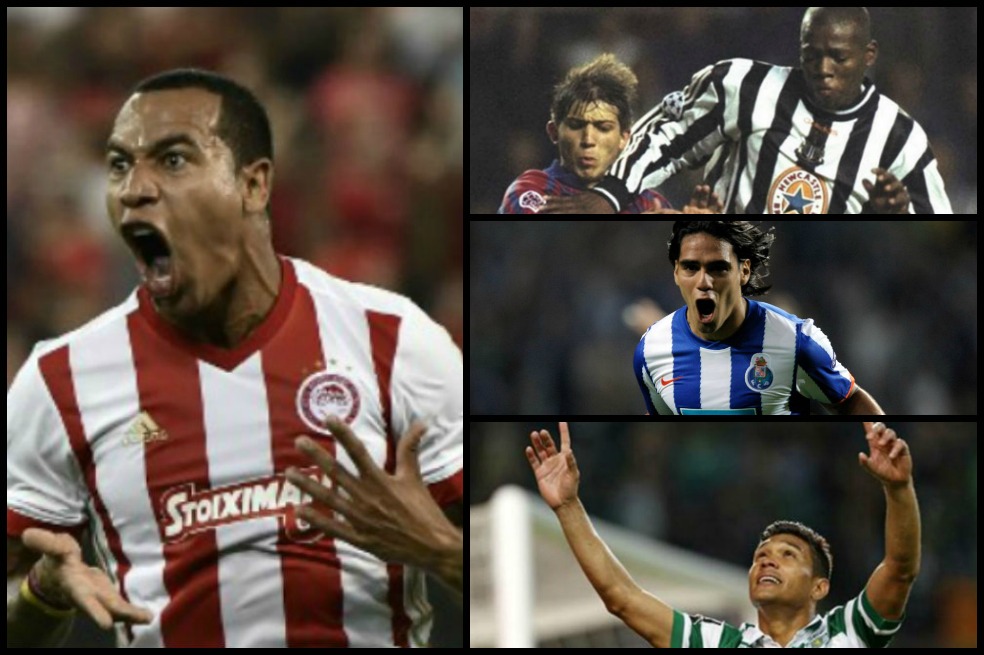 Los colombianos que han anotado en la Champions League