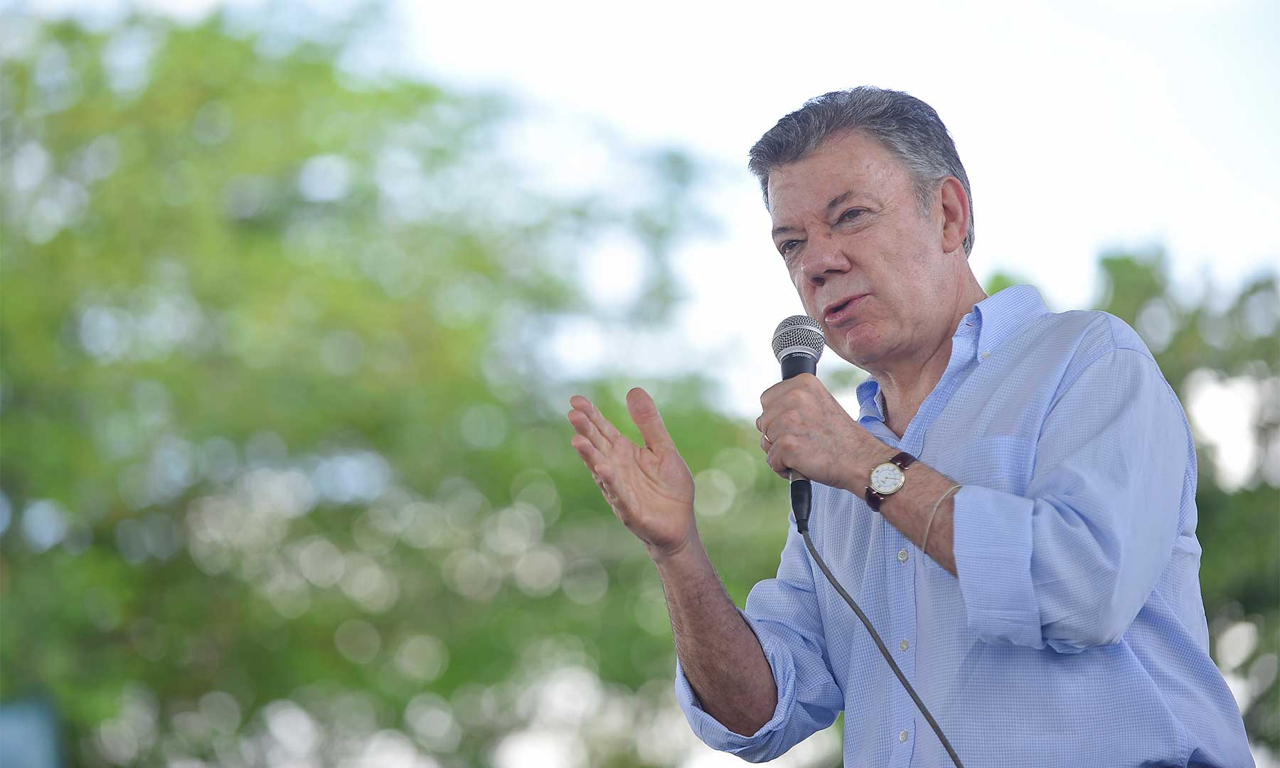 Santos pidió respetar diferencias tras discusión del uribismo con Santrich