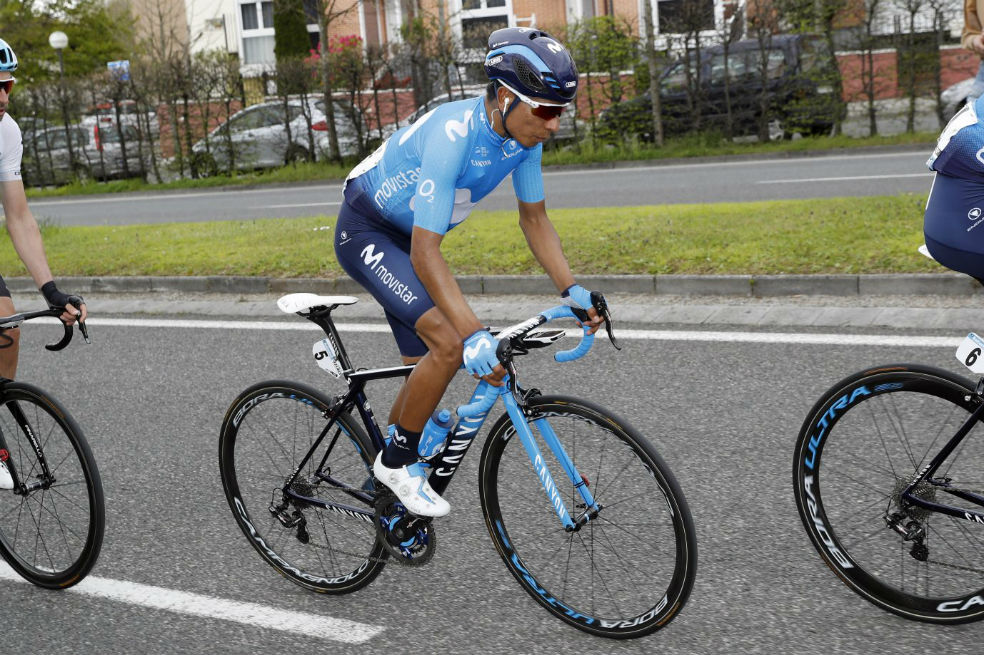 Nairo Quintana se metió en el top-10 de la Vuelta al País Vasco