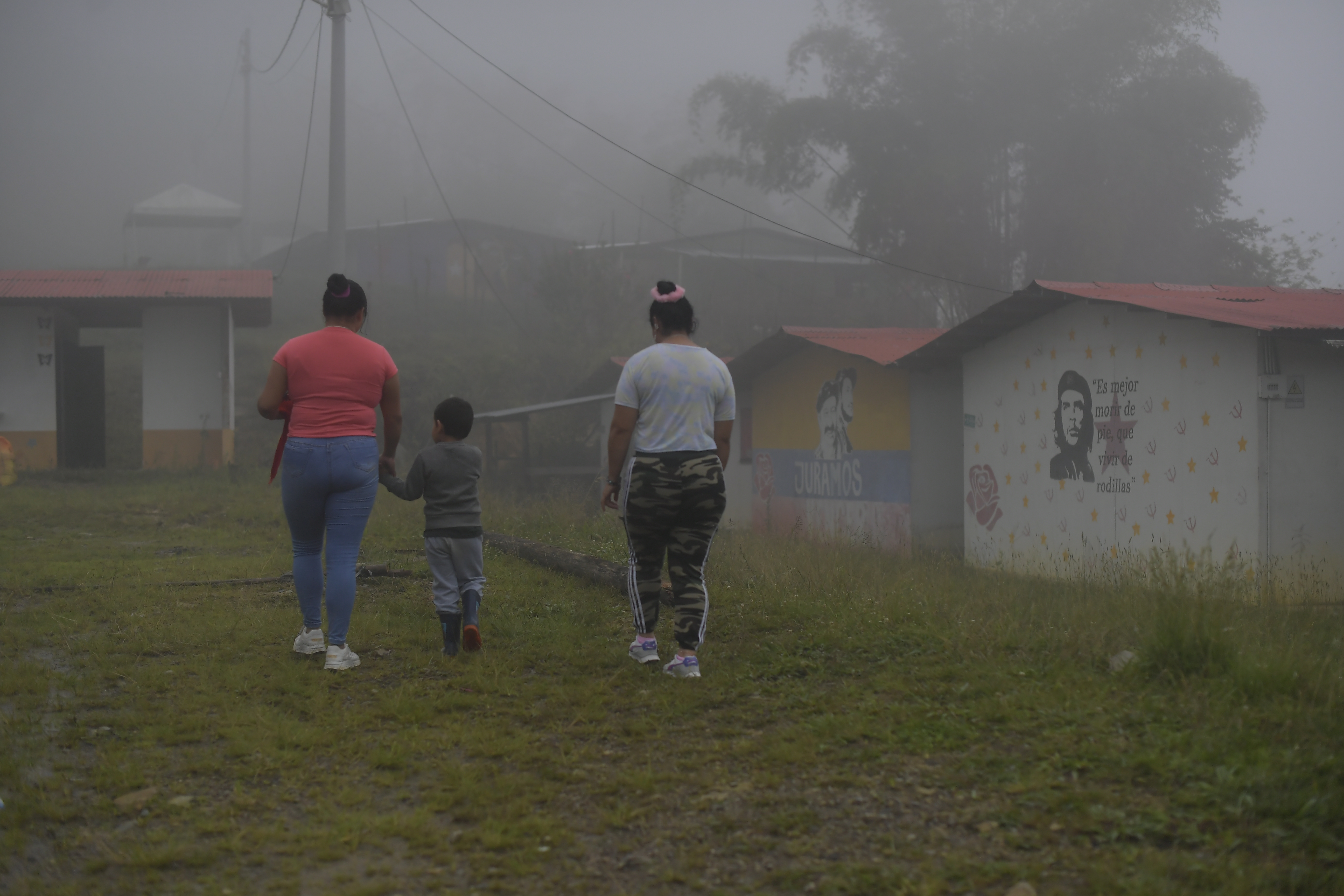 Espacio Territorial de Capacitación y Reincorporación ubicado en Icononzo (Tolima), donde viven 108 firmantes de paz, según registros de la ARN