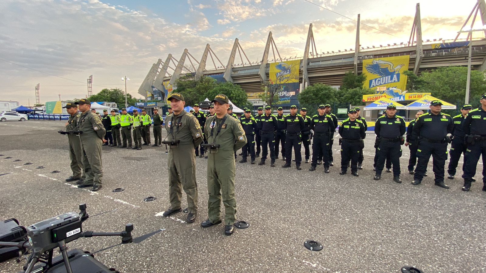 Colombia vs. Brasil: 1.600 policías brindarán seguridad durante el partido
