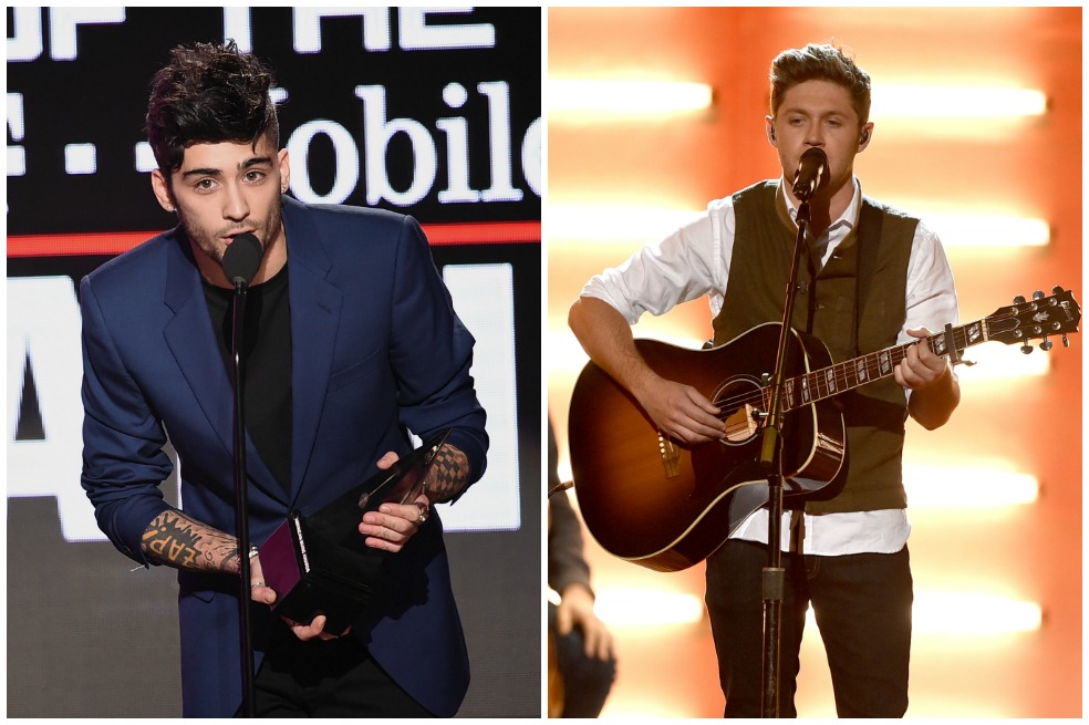 Zayn Malik y Niall Horan: incómodo encuentro en los American Music