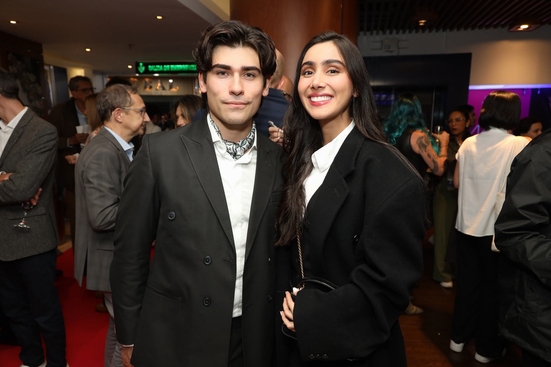 Emiliano Pernia y Daniela Sarria