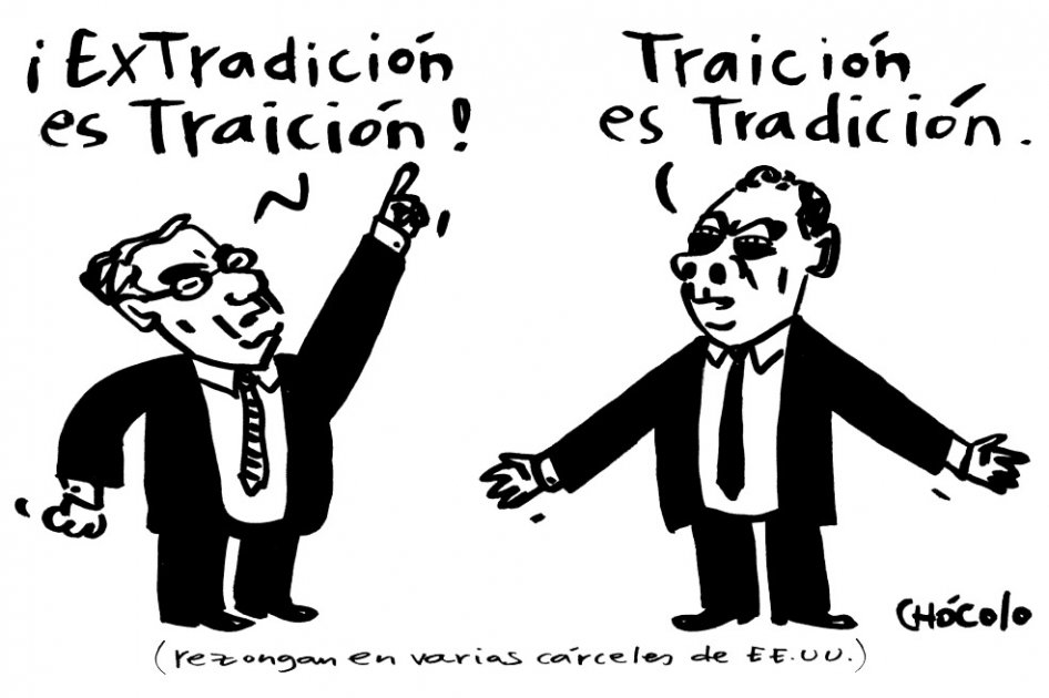 Extradición es tradición