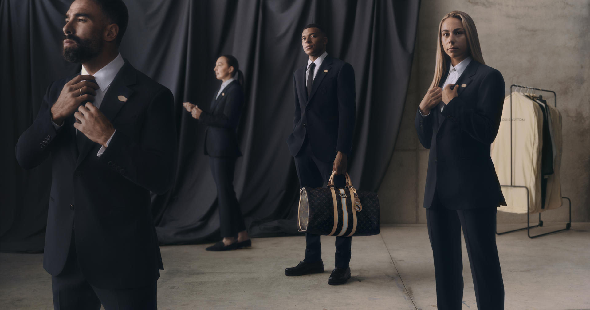 Louis Vuitton vestirá al Real Madrid: estos son sus nuevos trajes de lujo
