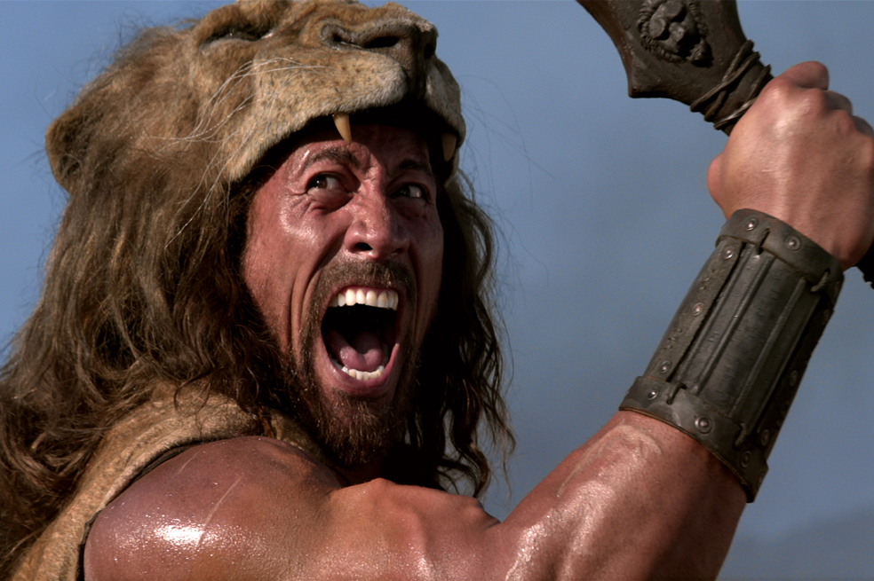 Dwayne «La roca» Johnson se viste de Hércules