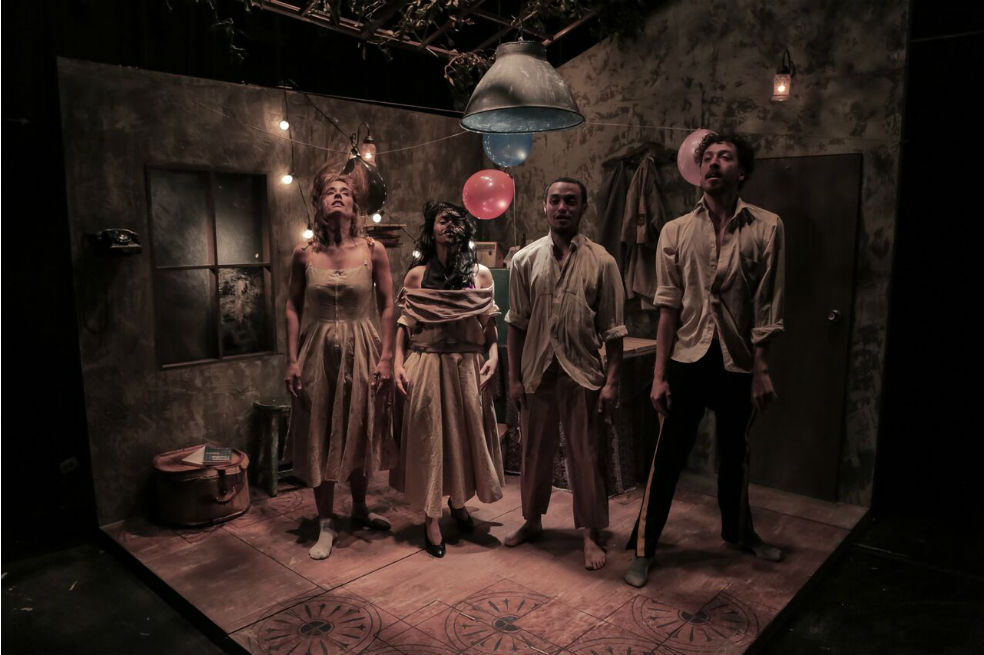 La puesta en escena mezcla el teatro y la danza contemporánea. / Cortesía Teatro Colón
