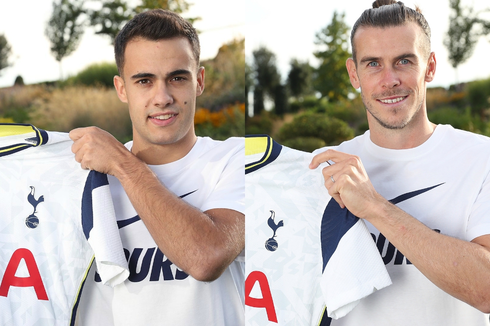 El Tottenham anunció los fichajes de Reguilón y Bale