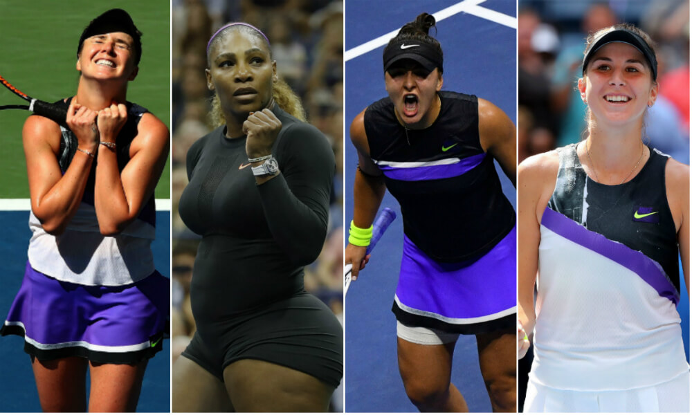 Se juegan las semifinales femeninas del US Open