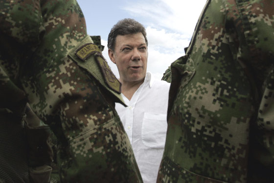 "Yo no quiero ningún premio, yo lo que quiero es la paz": Santos
