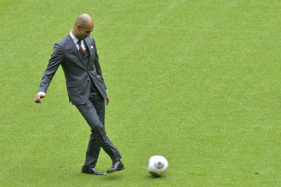Guardiola, un cruyffista en casa de Beckenbauer