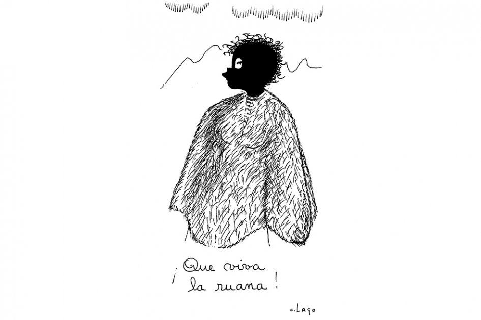 ¡Que viva la ruana!