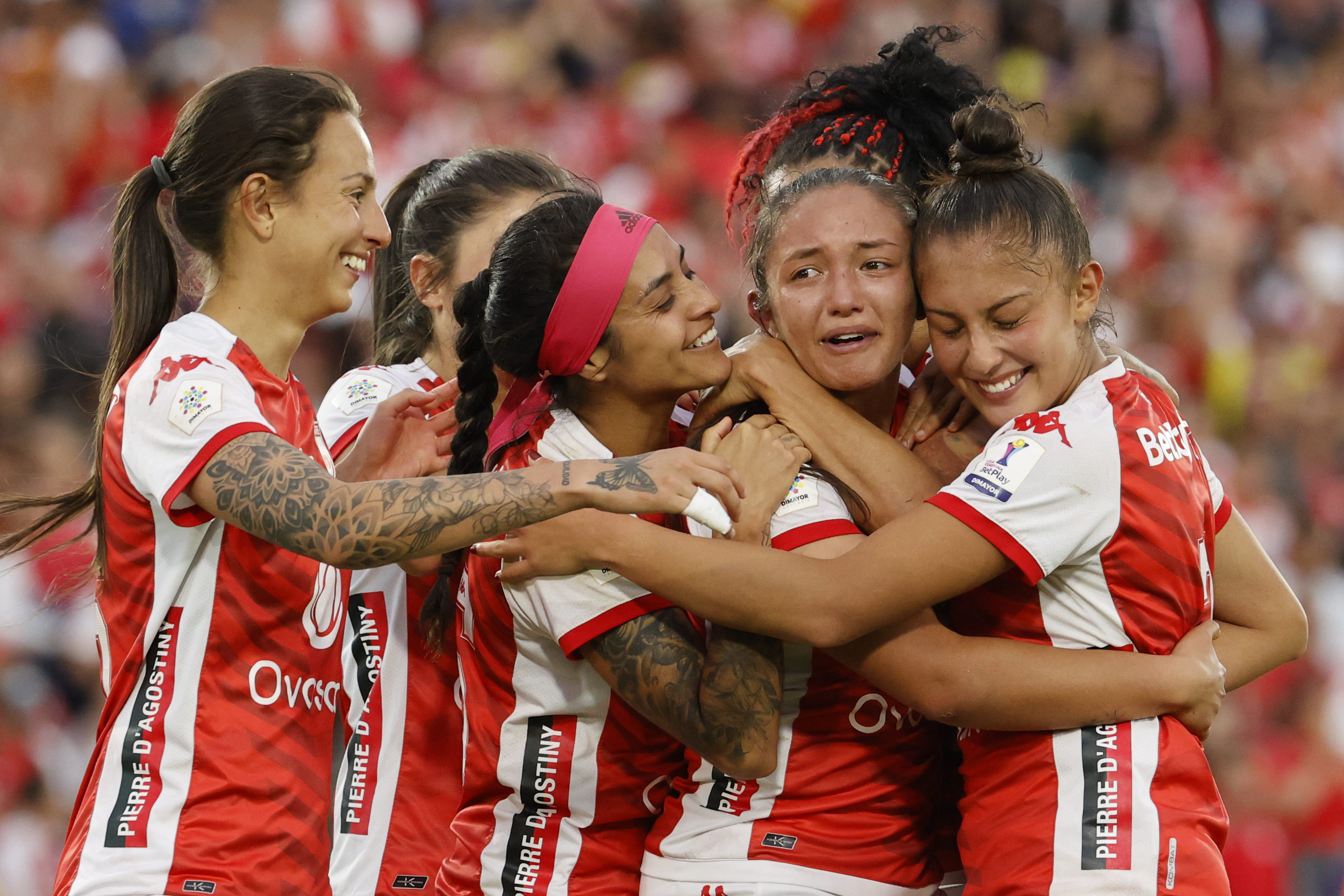 América y Santa Fe, por el título del más veces campeón de la Liga Femenina