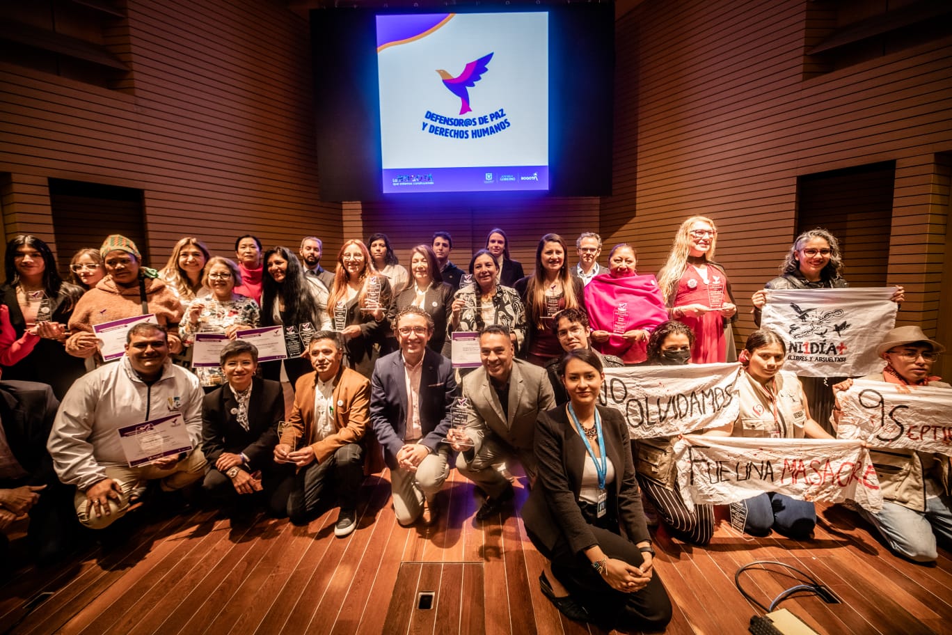 Bogotá entrega primer reconocimiento a defensores y defensoras de Derechos Humanos