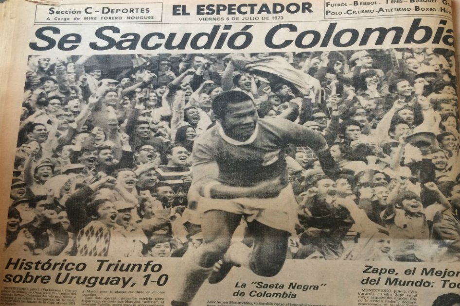 El día que Colombia se sacudió en Montevideo