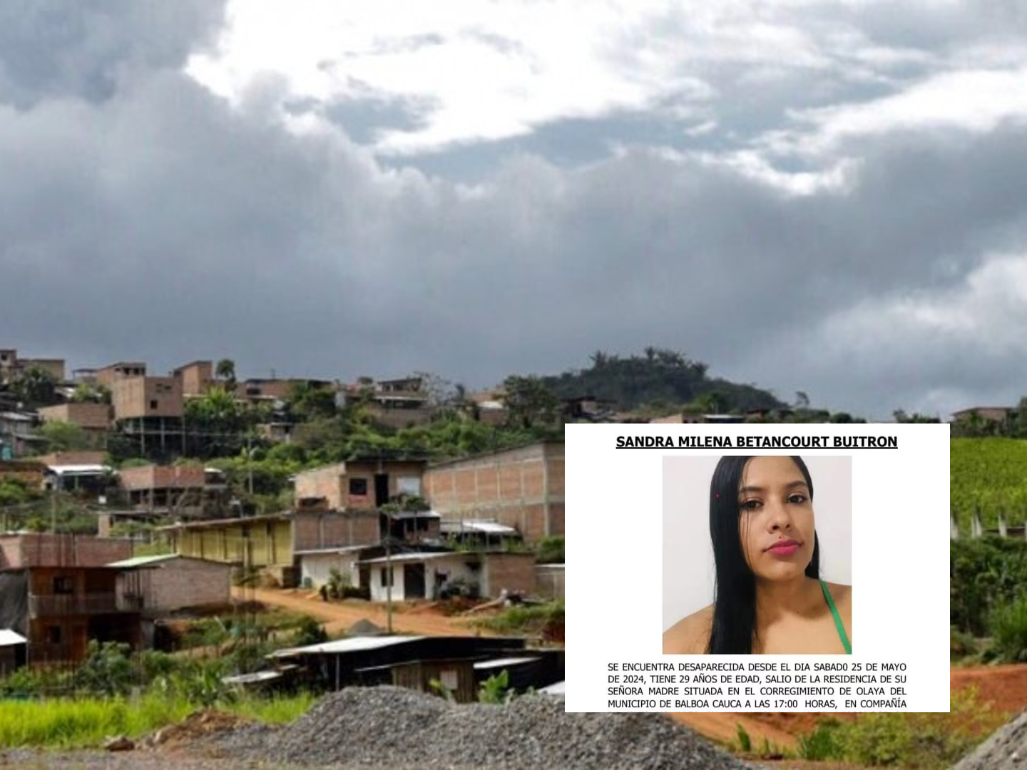 Denuncian desaparición de concejal de Argelia, Cauca
