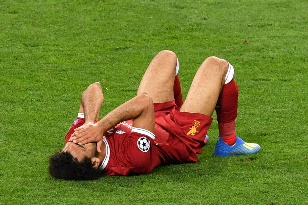 Mohamed Salah recibe tratamiento en España tras su lesión