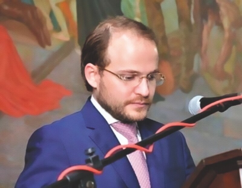 Hijo de Juan José Chaux sería viceministro del Interior