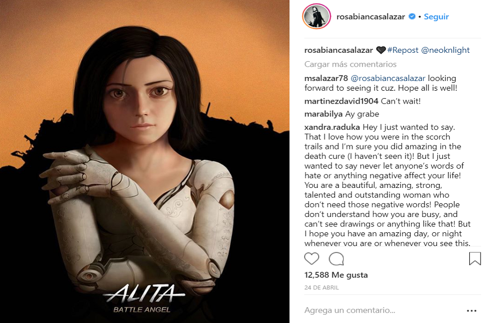 Así es «Alita: Battle Angel», la adaptación dirigida por Robert Rodríguez