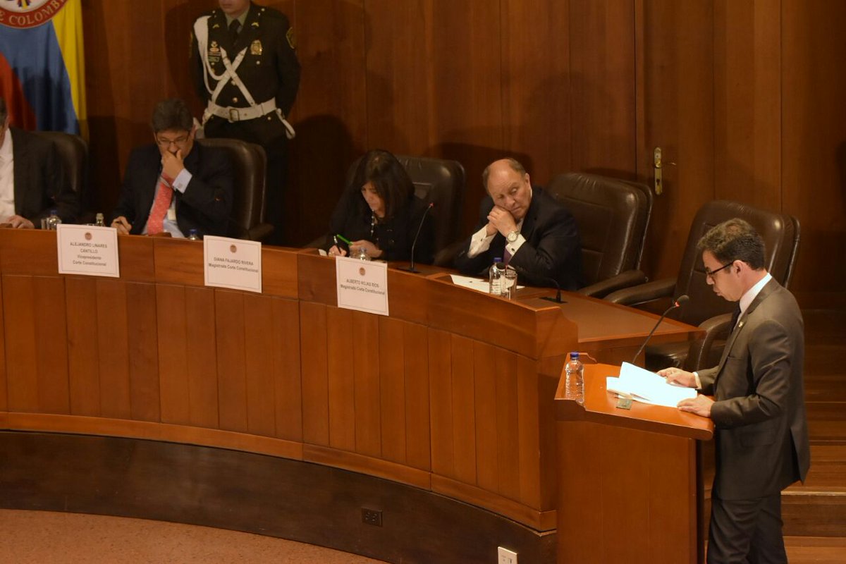 Gobierno le pide a la Corte Constitucional declarar exequible la JEP