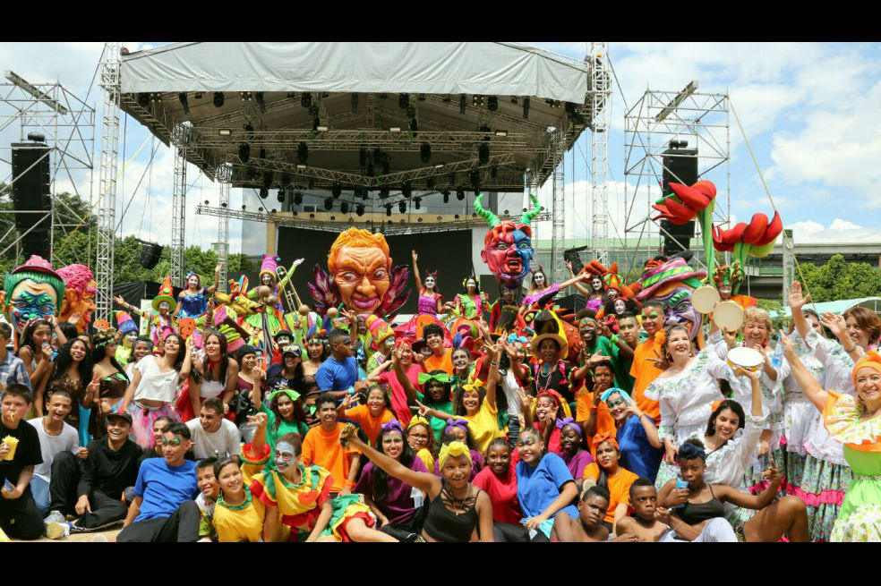 En imágenes: así se vivió festival por la convivencia en Medellín