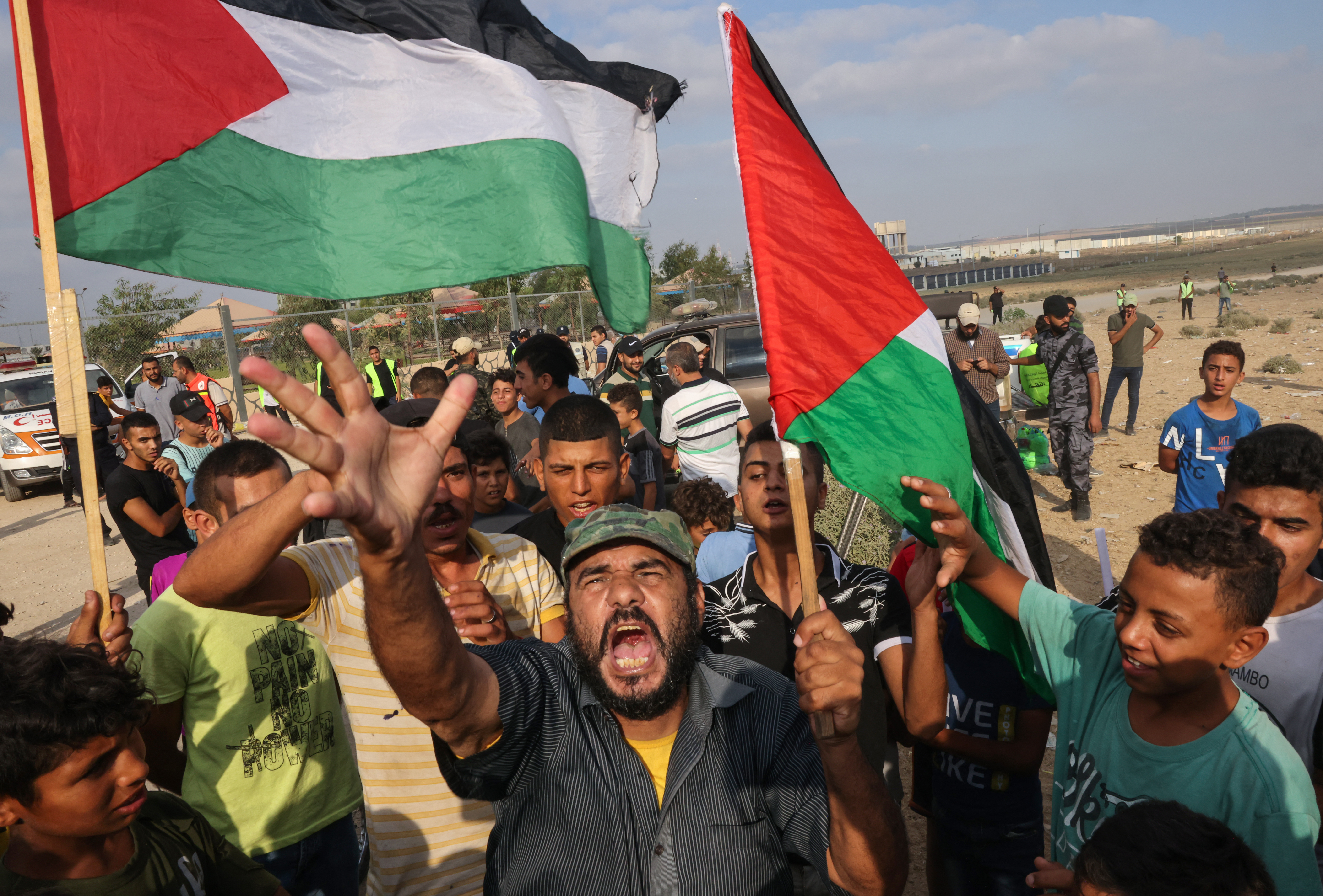 Más de 40 heridos en enfrentamientos en la frontera entre Gaza e Israel