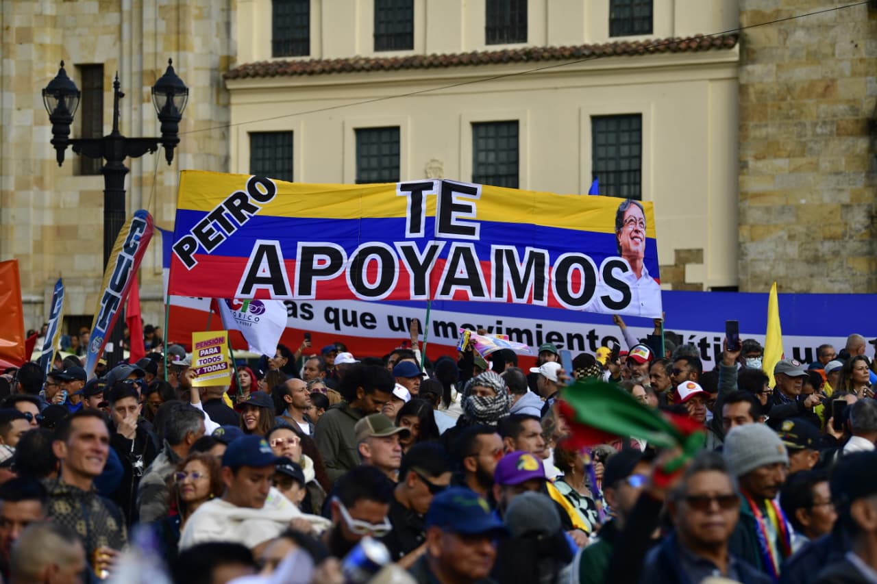 Más de diez marchas en tres años: así han sido las manifestaciones convocadas por Petro