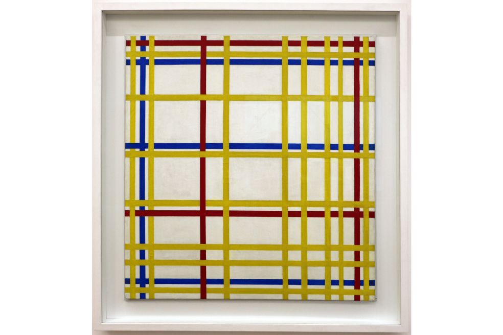 Un cuadro de Piet Mondrian estuvo colgado de cabeza durante 75 años
