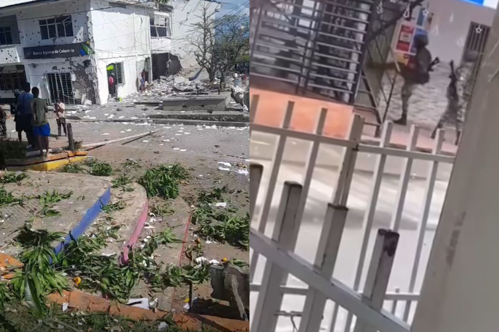 Policías heridos y casas destruidas: alcalde de Buenos Aires entrega balance tras ataque de disidencias