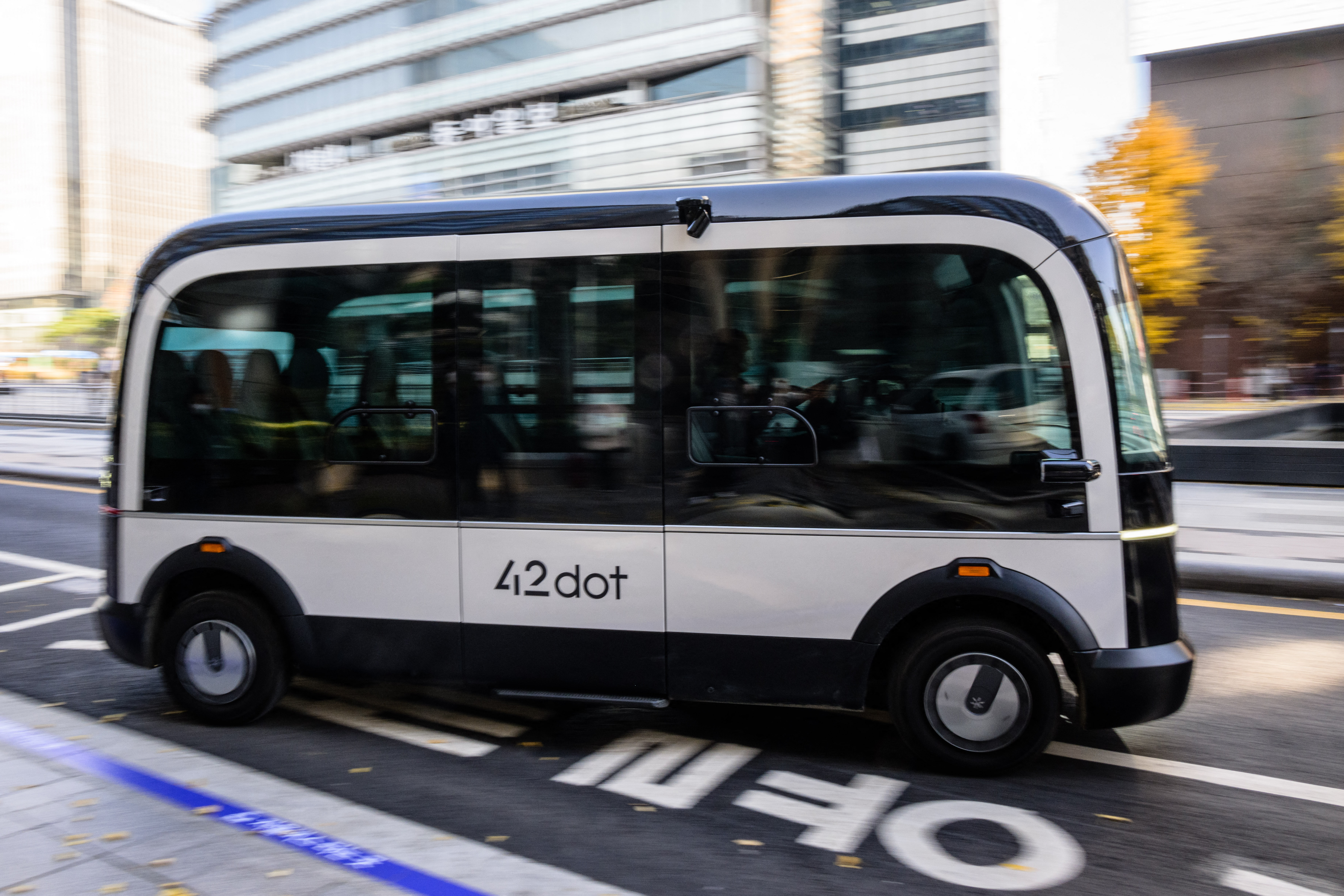 Seúl prueba una línea de autobuses sin conductor