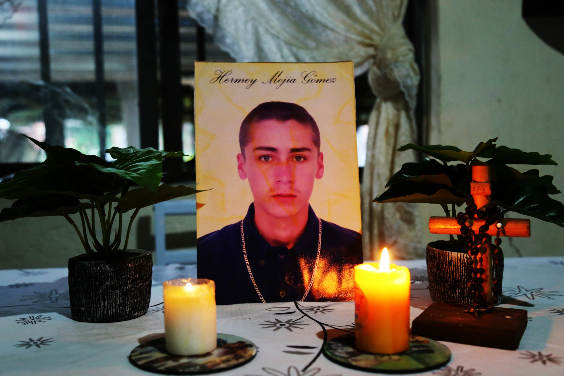 Hermey Mejía Gómez, desaparecido el 18 de diciembre de 2002.