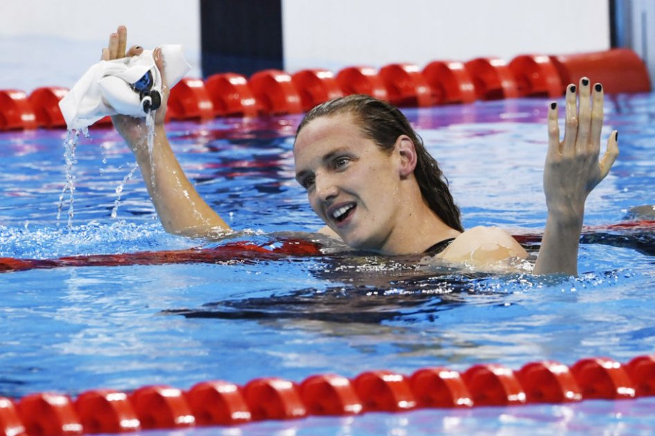 Katinka Hosszu, oro en los 400m estilos. Foto: AFP