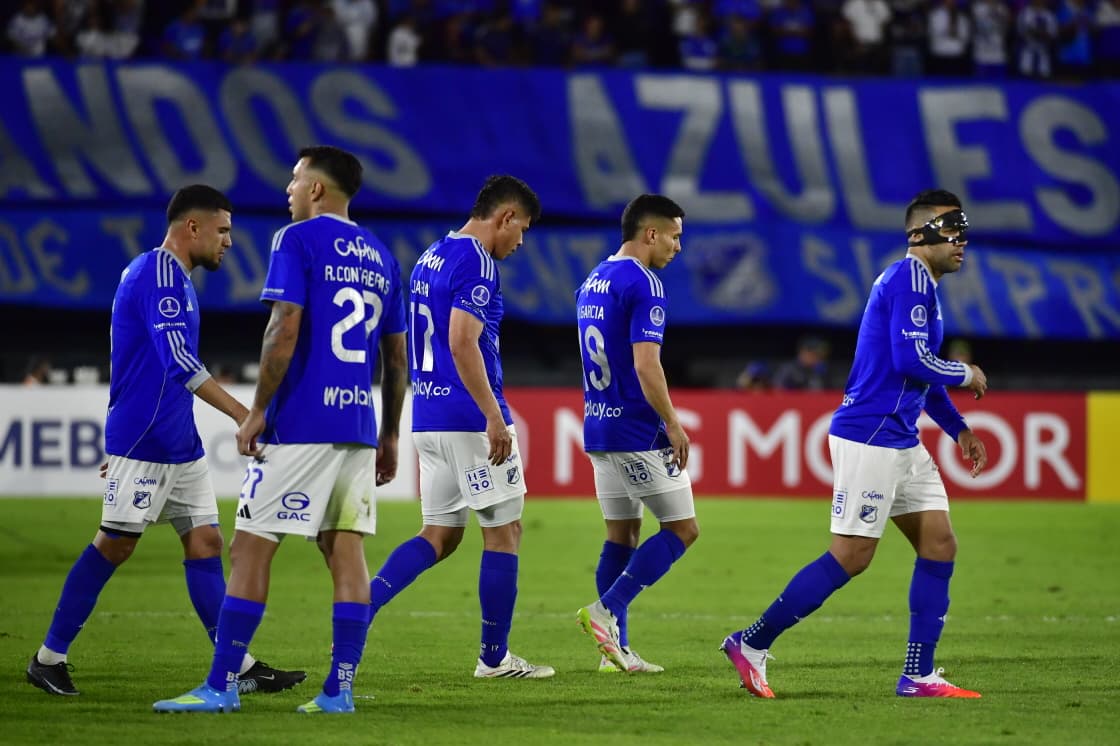 Millonarios no logró ganar en El Campín y no seguirá en la Copa Sudamericana, tras una nueva eliminación. Estas fueron las mejores imágenes del partido.