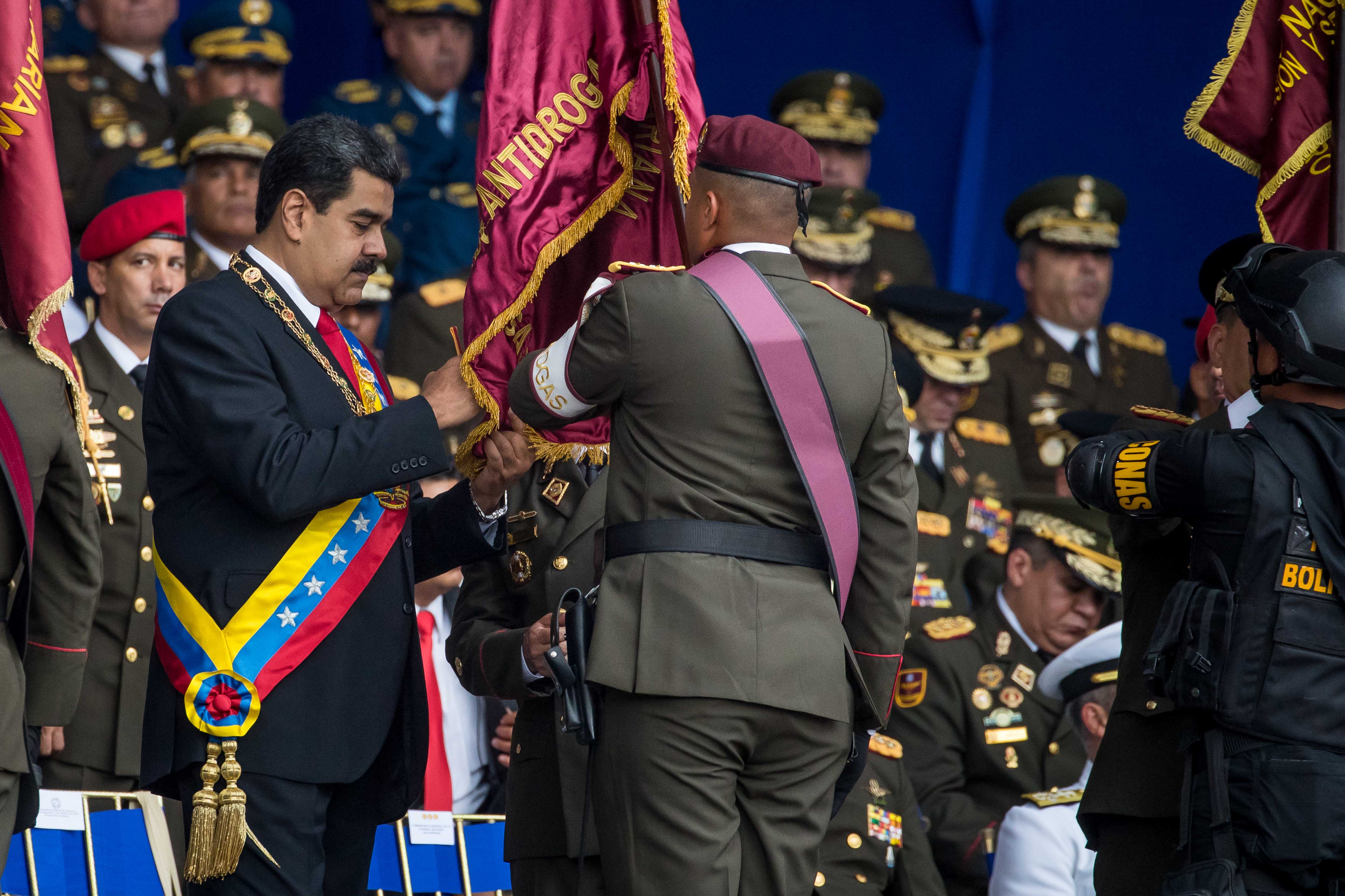 Fiscalía venezolana se pronuncia sobre atacantes de Maduro