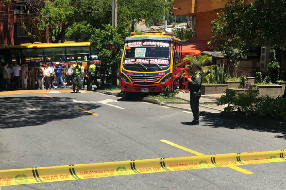 Asesinan a otro conductor de buses en la comuna 13 de Medellín